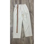 Pendleton  Classic Women's Pleated Trousers Size 10 White High Waist Rayon Blend Photo 6