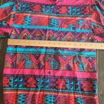 Wrangler Vintage  Aztec Button Up Shirt Womens Size Medium Photo 6
