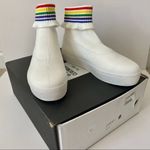 Opening Ceremony  Bobby Rainbow Stripe Sneakers NIB size 36 size 6 white Photo 1