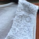 Merona 💜CLEARANCE💜Very gently used white tank lace Photo 3
