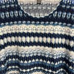 Karen Kane  Navy and White Short Sleeve Top Photo 1