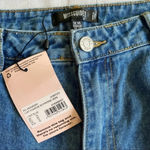 Missguided  NWT Light Blue High Rise Boyfriend Jean 12R Photo 4