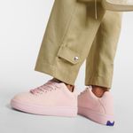 Burberry  Knit Low Top Sneakers Cameo Pink Check Size 39 6 UK 9 US NEW Photo 2