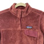 Patagonia ReTool Snap T Fleece Pullover Jacket Sweater Wine Maroon Womens Medium Photo 1