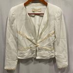 Valentino Garavani Gorgeous y2k Valentino Spa cropped silk trim blazer size 4 made in Itlaly Photo 0