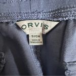 Orvis  Blue Drawstring Waist Pull On Chino Shorts Photo 9