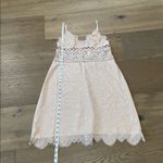 Victoria's Secret Victoria Secret's Dream Angels Blush Pink Shimmer Lace Slip Dress Size Small Photo 4