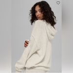 Alo Yoga  NWT New Class Cashmere Hoodie Bone Heather Pocket 2XL Oversized Photo 1