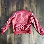 Americana Leather Vintage Red Leather Jacket Size M Photo 9