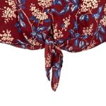 Madewell Bell Sleeve Tie Top in Antique Floral Blouse Photo 10