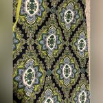 Vera Bradley Vers Bradley Medium Blue Green Pinwale Corduroy Pajama Drawstring lounge pants Photo 4