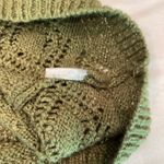 Be cool Olive Green Cottagecore Layering Knit Women's Tank Top Sweater Photo 4