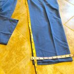 draper's & damon's 🆕  vintage straight leg high rise pull on pants blue pockets 1X Photo 7
