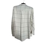 Boohoo  Shirt Womens Size US 18 Oversized Black & White Button Front Casual Photo 3