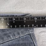 Riders Copper Capri Womens 5/6 M Blue Denim White Stitching Stretch Photo 4