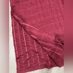 Topshop  Deep Red Maxi Skirt Photo 5