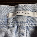 PacSun Shorts 90S Girlfriend Button Fly Denim Shorts Cut Off size 26 with heart Photo 8
