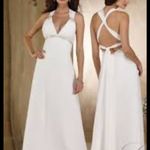 Forever yours white wedding dress Size 8 Photo 1