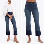 Spanx Cropped Flare Denim in Medium Wash, Sz S Photo 1