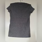 Tommy Hilfiger  Gray Fitted Short Sleeve T-Shirt Photo 3