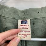 Faded Glory NWOT vintage  women’s khaki green eyelet lace cottagecore‎ y2k jacket Photo 2