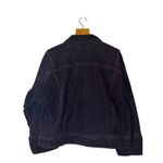 Free People We The Free Suzy Flocked Denim Jacket NWT Wine Burgundy Size M Photo 3