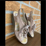 Fly London Yifa Luna Gold Metallic sandals 10.5 Photo 5