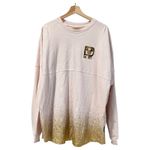 Disney Walt World Spirit Jersey Pink Gold Glitter Est 1971 Princess Womens XL Photo 1
