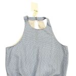 Joie Diega dress in cornflower blue and white Photo 5