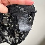 Anthropologie Meadow Rue Black Tiered Lace Sheet Cutout Swing Long Sleeve Top S Photo 3