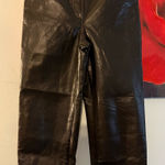 Wilfred  Aritzia Black Melina Pant High Rise Vegan Leather Pants Sz 4 Photo 0
