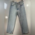 Denim Forum Light Blue Straight Leg Jeans Size 25 Photo 1