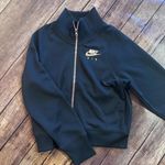 Nike 🖤  Air Mock-Neck Zip-Up CroppedJacket – Black/Rose Gold – XS Photo 1