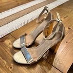 Gold Heels Size 6.5 Photo 0