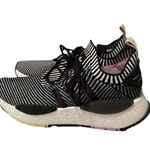 Adidas Sz 10.5 NMB W1 Women Shoes Casual Athletic Black White IE9594 Photo 3