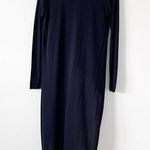 Stillwater Black Long Sleeve High Low Shirt Dress Photo 6