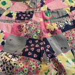 Lilly Pulitzer  discontinued patchwork look shorts nave blue scoop neck tee Sz S. Photo 11