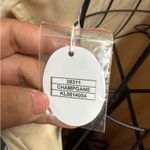 Kennedy Blue  , Elegant Cream Maxi Dress with Ruched Detail Photo 9