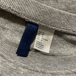 Handmade Unique Holiday Christmas Gray Sweatshirt I Run on Coffee and Christmas Cheer M L Photo 5