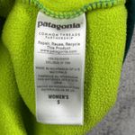 Patagonia  Synchilla Snap-T Fleece Pullover Small Block Mint Green Yellow Retro Photo 5