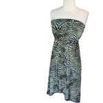 YA Los Angeles  Wrap Jungle Dress Strapless Off Shoulder Womens Medium Photo 2