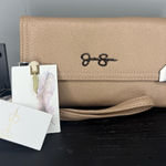 Jessica Simpson  Frankie Trifold Pink Zip Around Wristlet New With Tag Photo 0