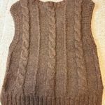 American Eagle Brown Sweater Vest Photo 4