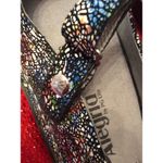 Alegria  Mosiac Mary Janes Shoes Size EU 38 Leather US 7.5 Cathedral Photo 1