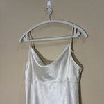 Victoria's Secret Satin Slip Dress Cream Cowl Neck Spaghetti Strap Sz S Bridal Photo 1