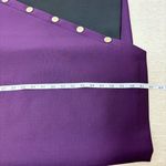 Tommy Hilfiger Colorblock Asymmetrical Elegant Purple Black Sleeveless Dress Photo 8