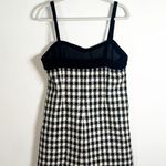 LPA NWT  Mariya Herringbone Tweed Mini Dress Black White Large Photo 4