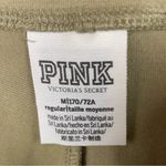 PINK - Victoria's Secret Victoria's Secret PINK Cotton Foldover Flare Legging Size Medium Olive Green Y2K Photo 6