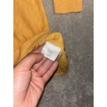 Eileen Fisher  orange light weight orangic cotton linen 3/4 sleeves‎ Oversized Photo 5