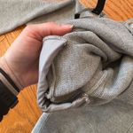 White House | Black Market Button-Shoulder Knit Top – Size S – Gray Photo 6